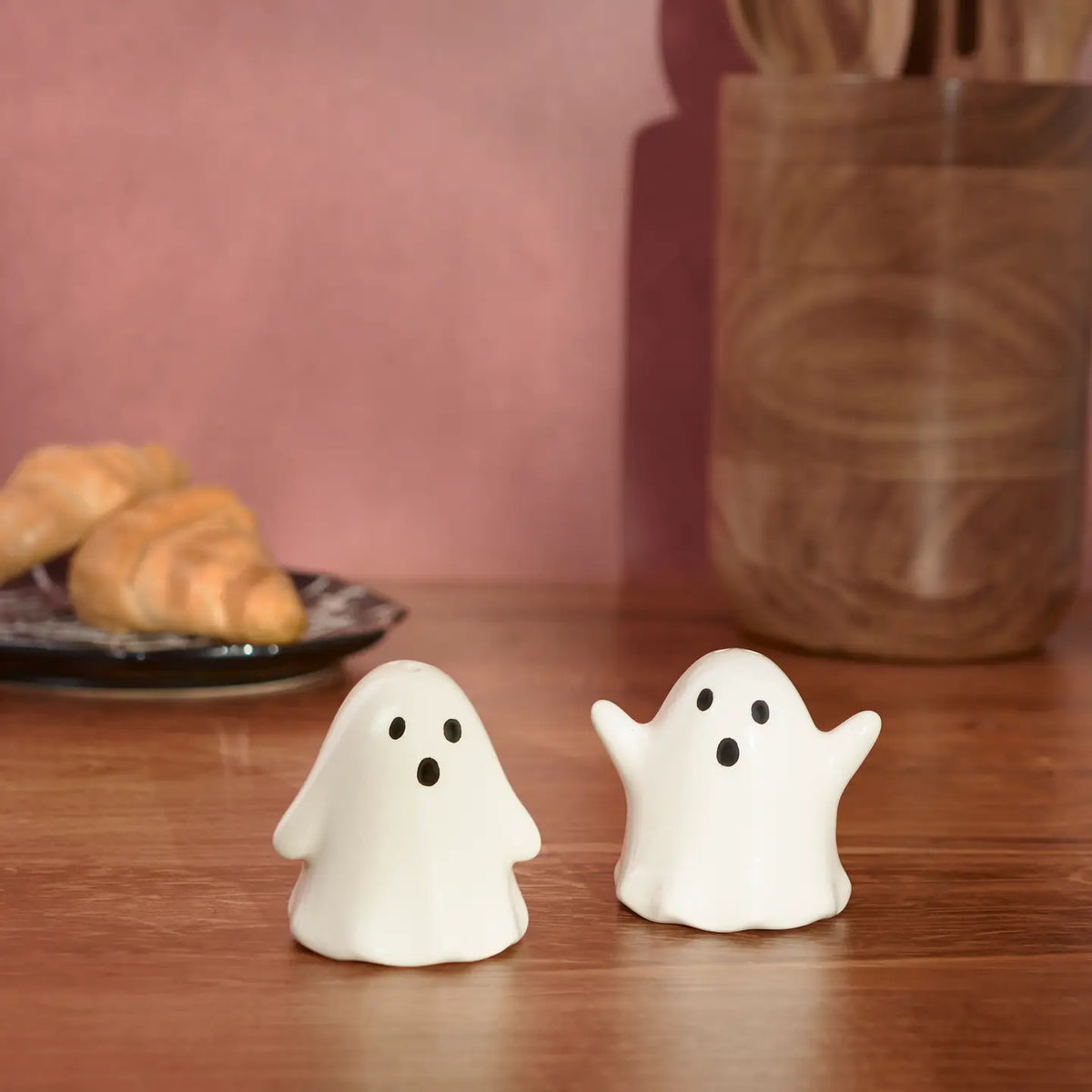 Ghost Pair Salt and Pepper Shakers