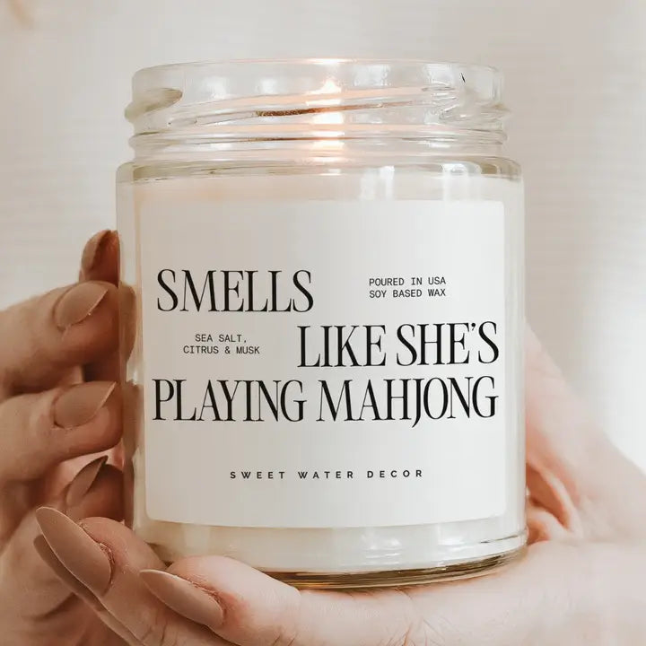 Smells Like Mahjong Candle