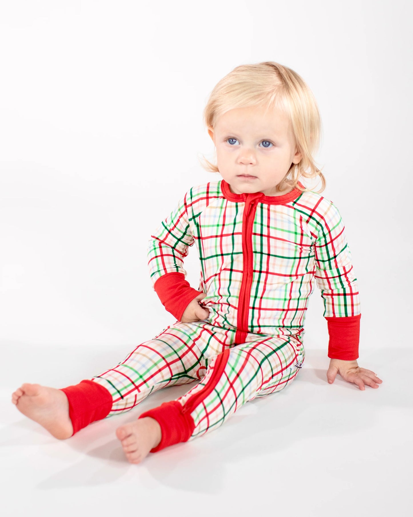 Festive Plaid Bamboo Sleeper