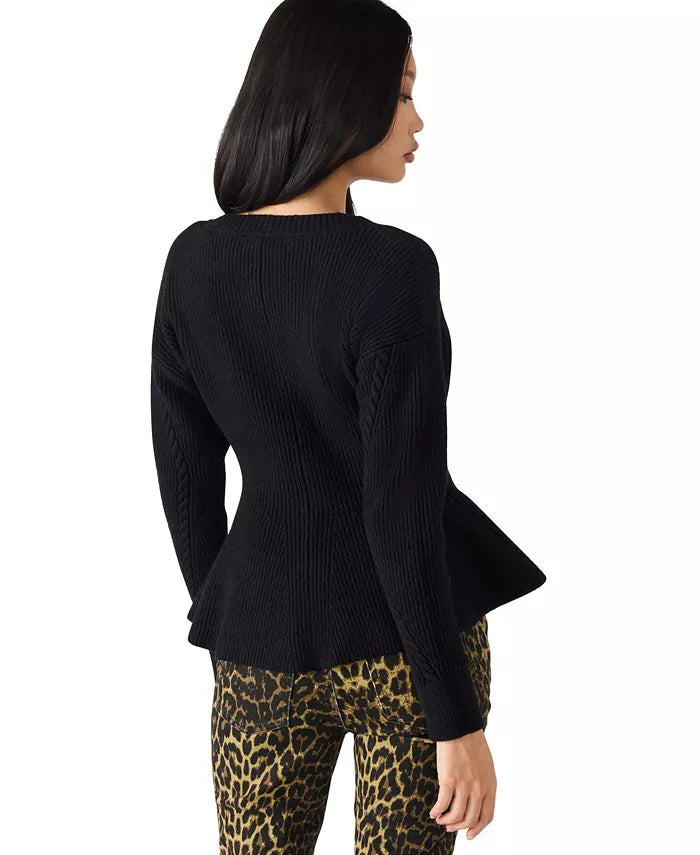Sasha Peplum Cardigan