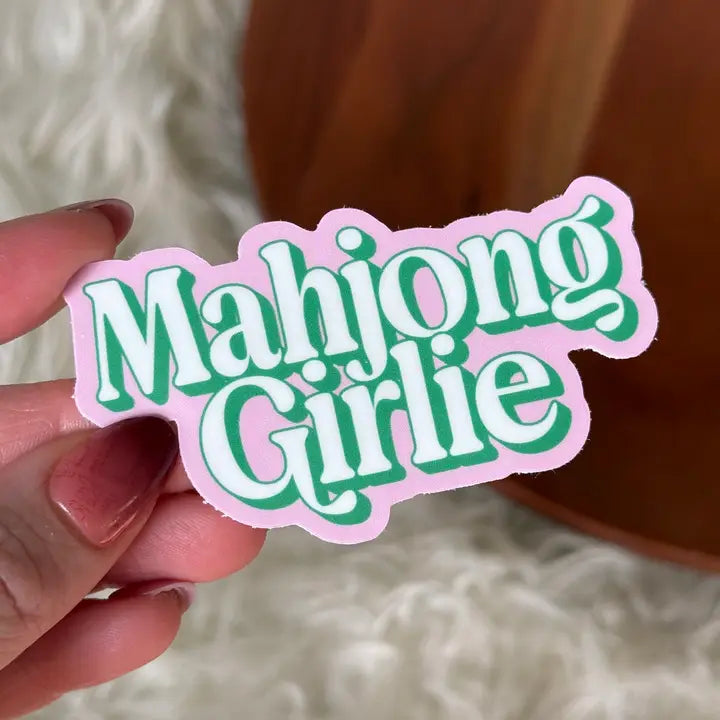 Mahjong Girlie Sticker