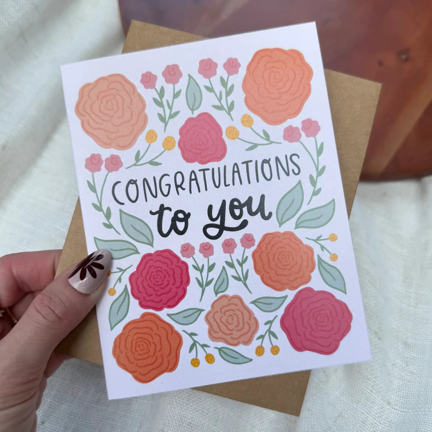 Congratulations To You Greeting Card