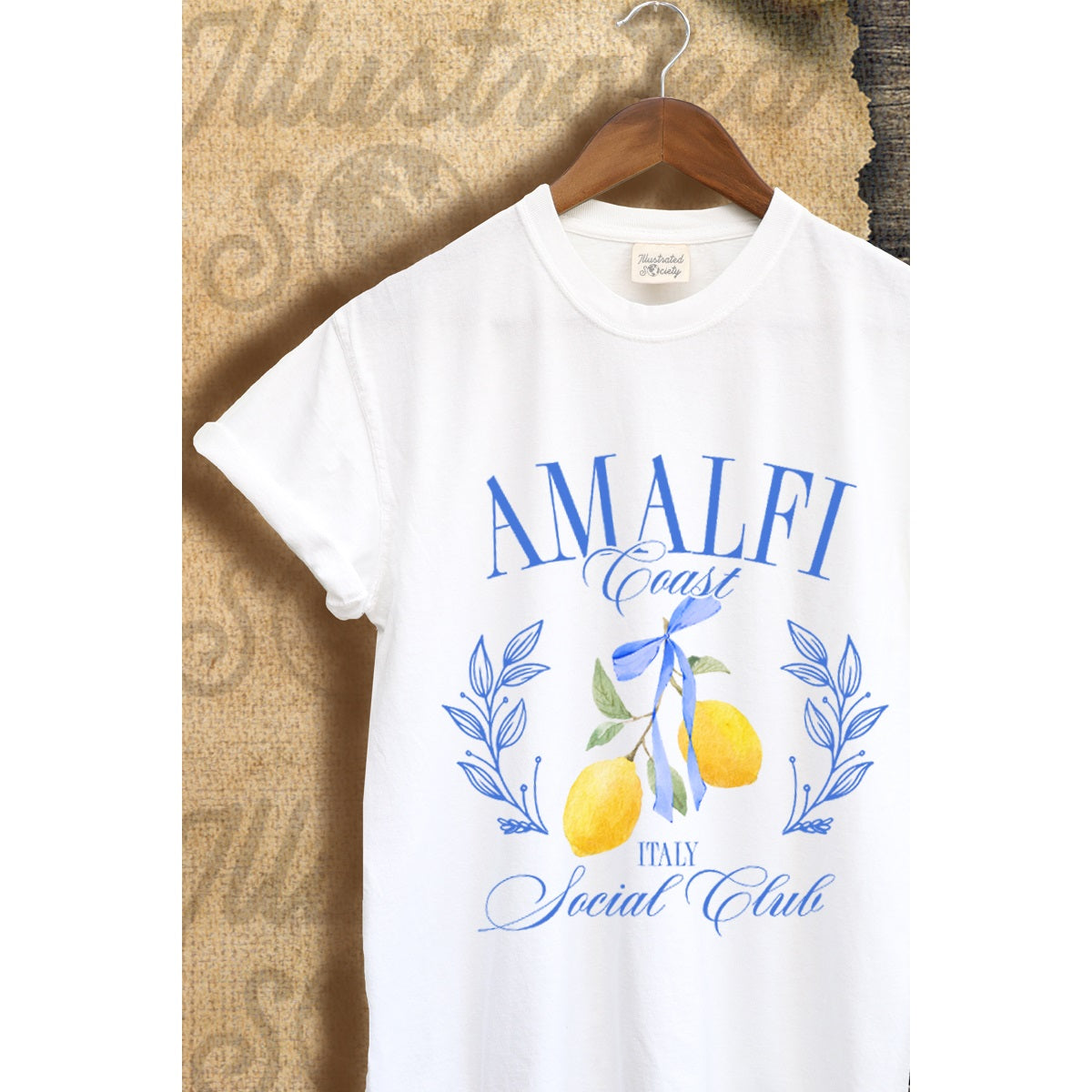 Amalfi Oversized Vintage Graphic Tee