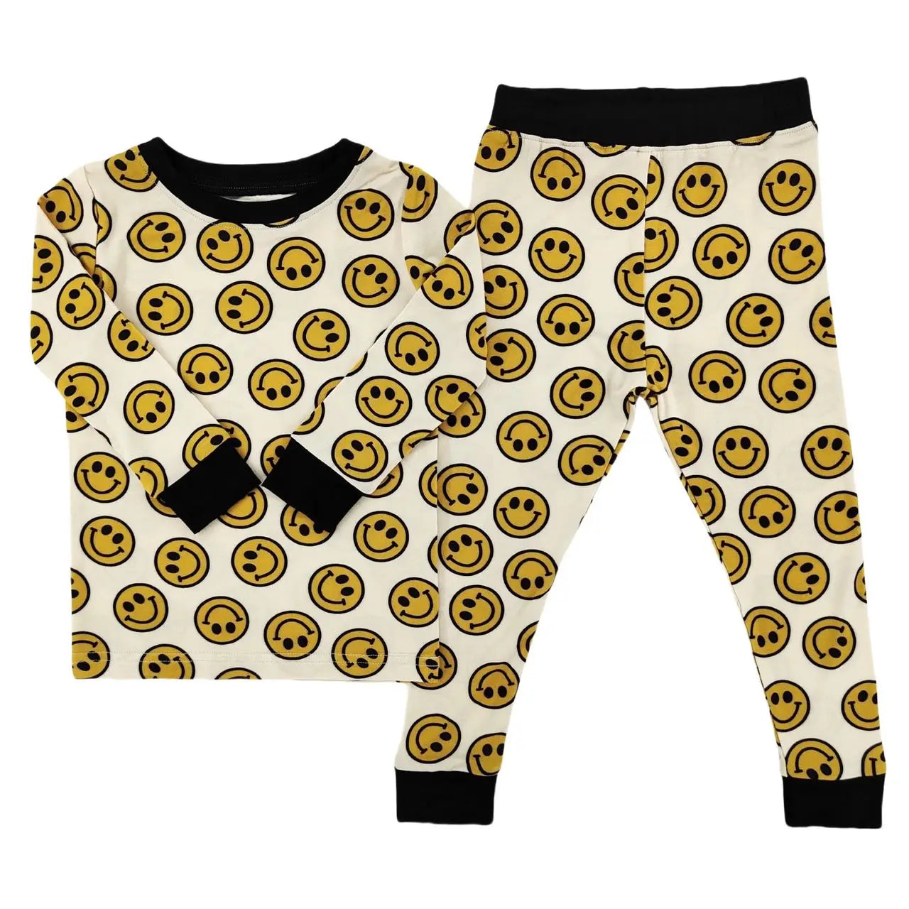 Happy Face Bamboo Pajama Set