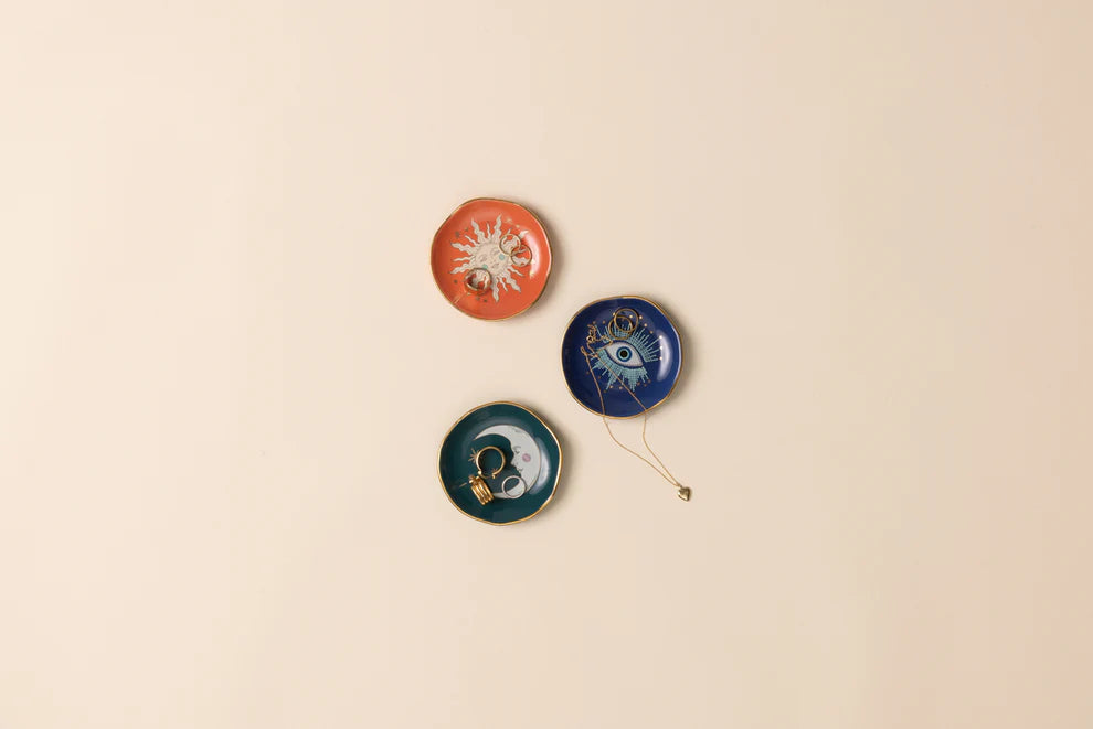 Celestial Ceramic Trinket Dish