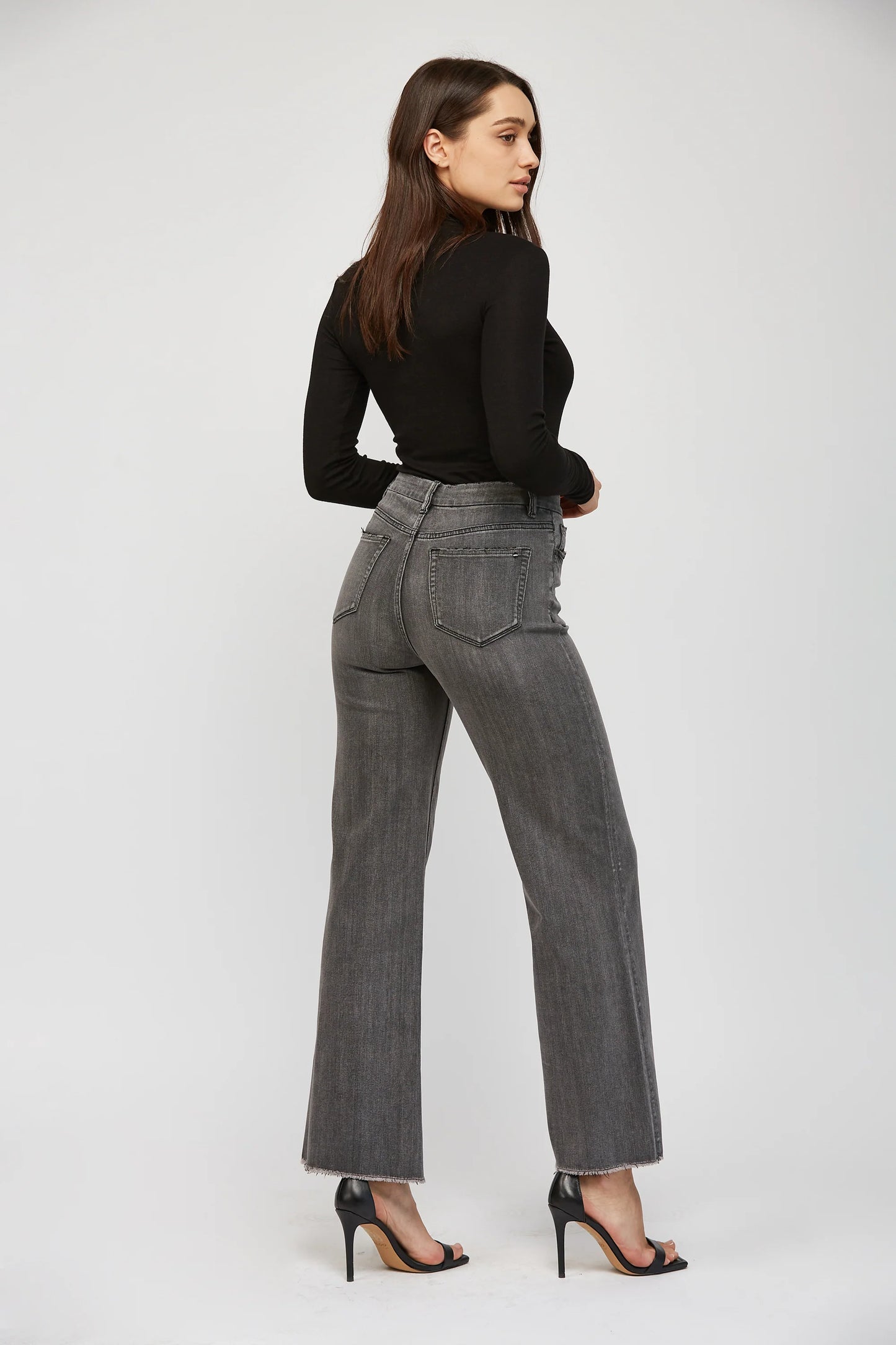 Cade Super High Wide Leg Denim