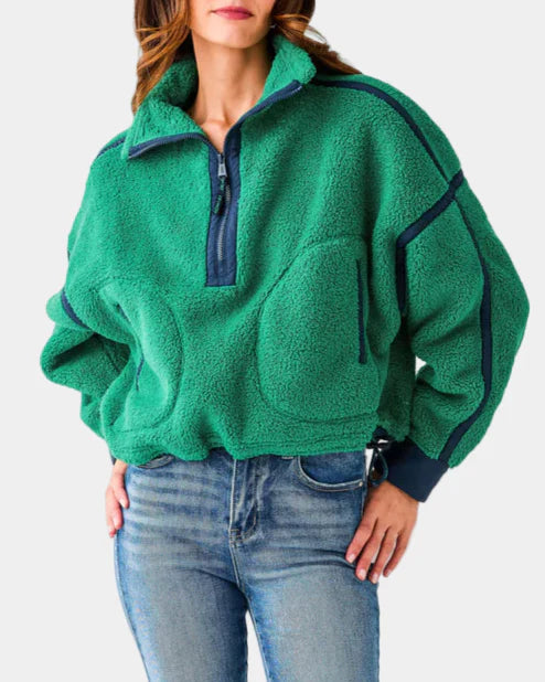 Raven Half Zip Fleece Pullover