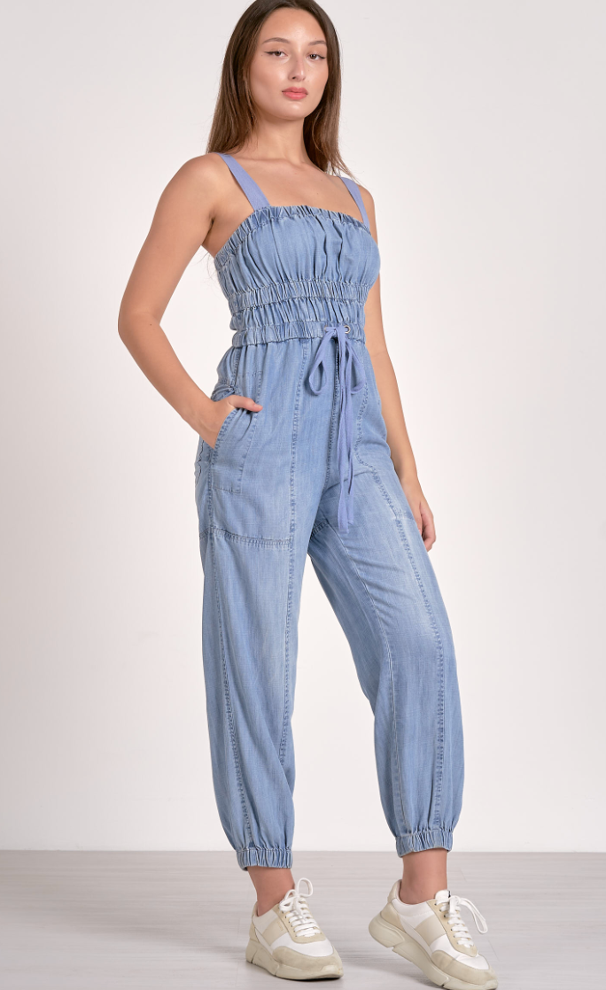 Shiloh Denim Jumpsuit