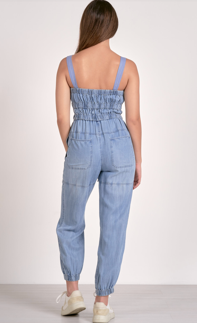 Shiloh Denim Jumpsuit