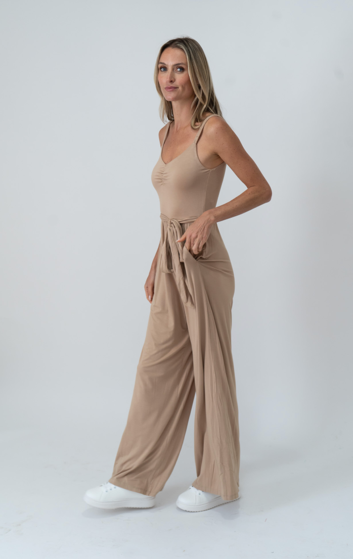 Fallon Side Tie Jumpsuit