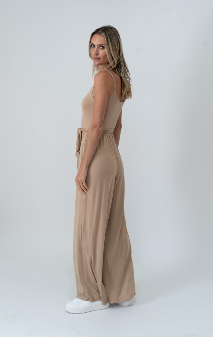 Fallon Side Tie Jumpsuit
