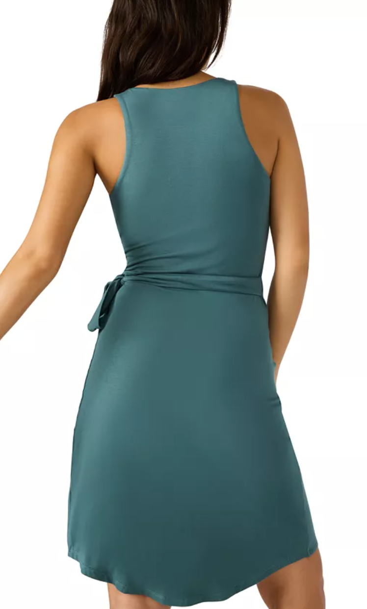 Kaitlynn Wrap Skirt Knit Dress