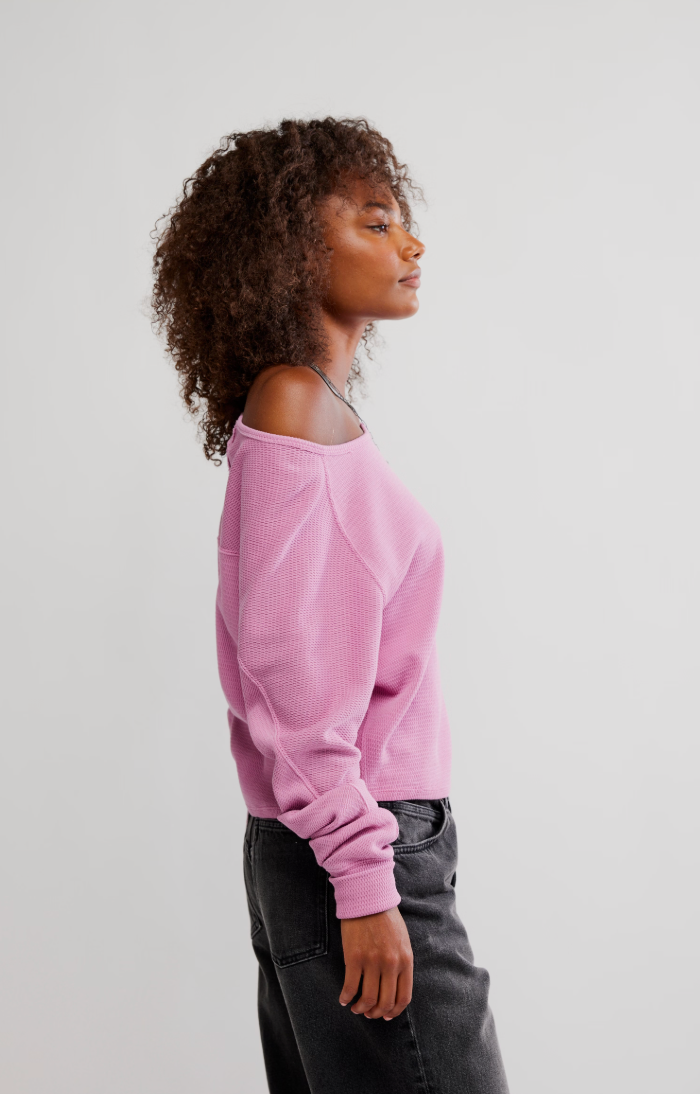 Danielle Long Sleeve Thermal Pullover