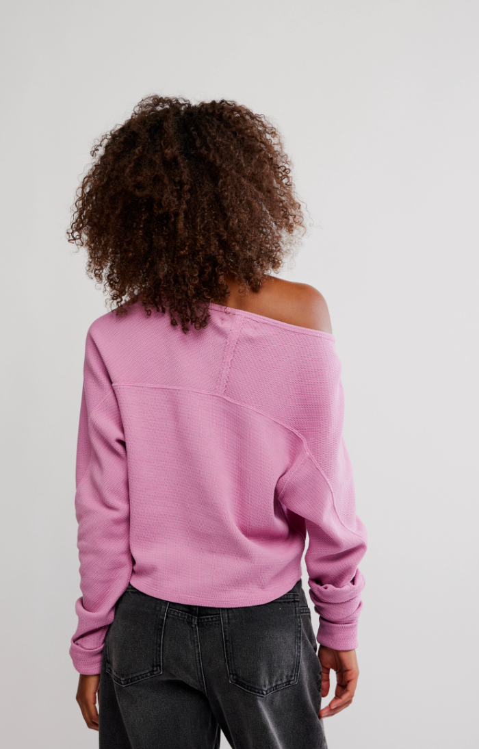 Danielle Long Sleeve Thermal Pullover