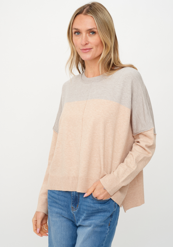 Rosa Colorblock Sweater