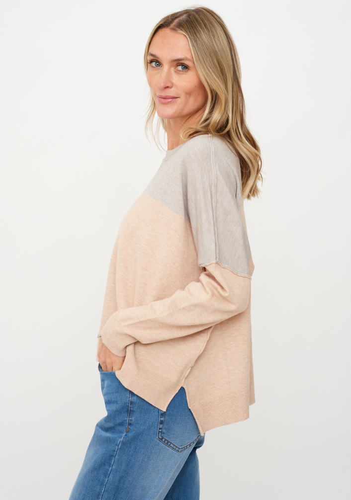 Rosa Colorblock Sweater