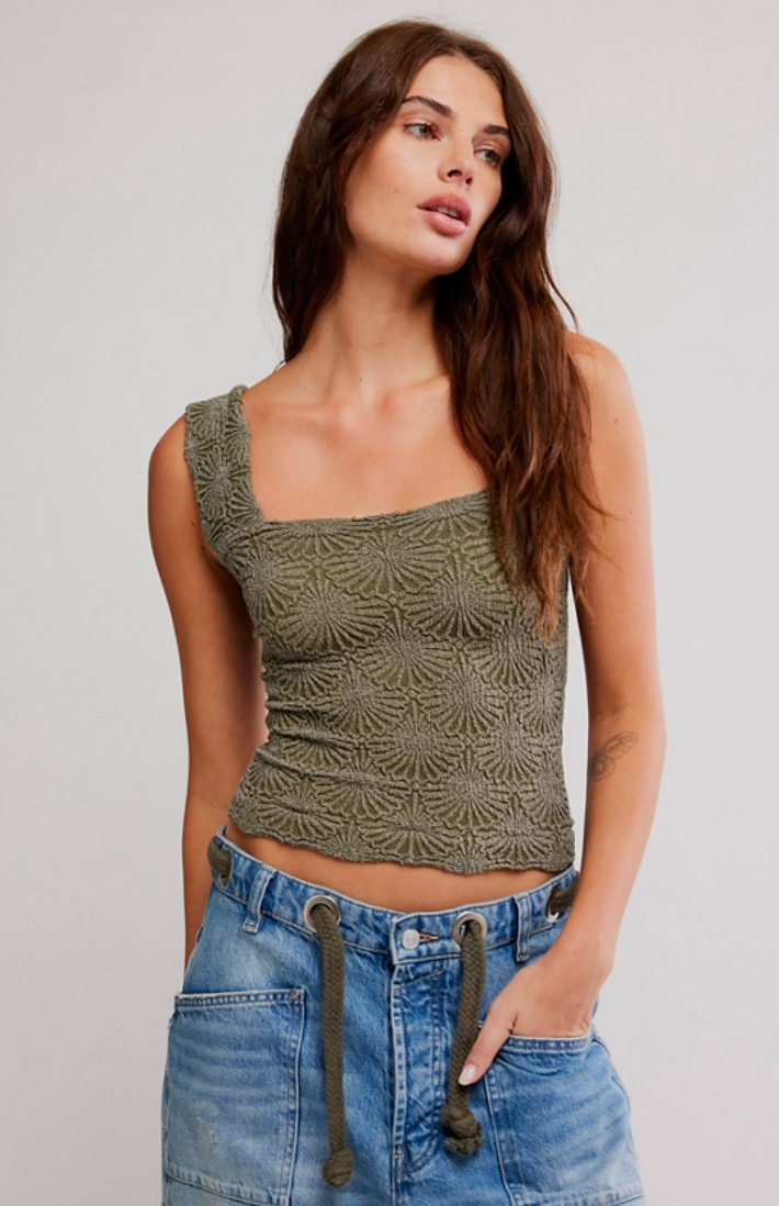 Stormi Textured Tank Top