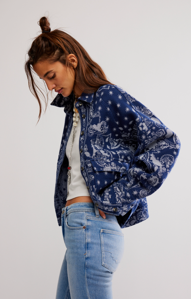Audrey Jacquard Jacket