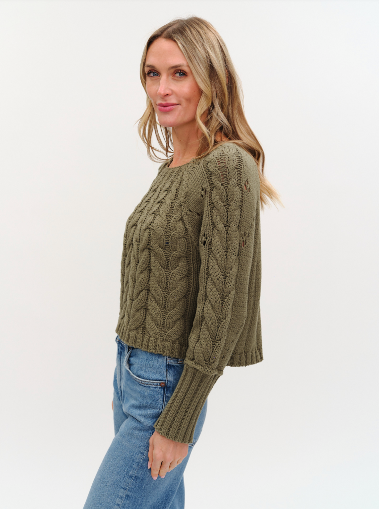 Mary Cable Knit Sweater