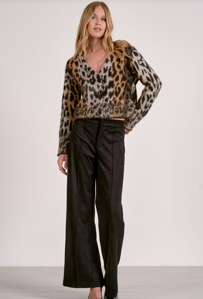 Cheyenne Animal Print Cardigan