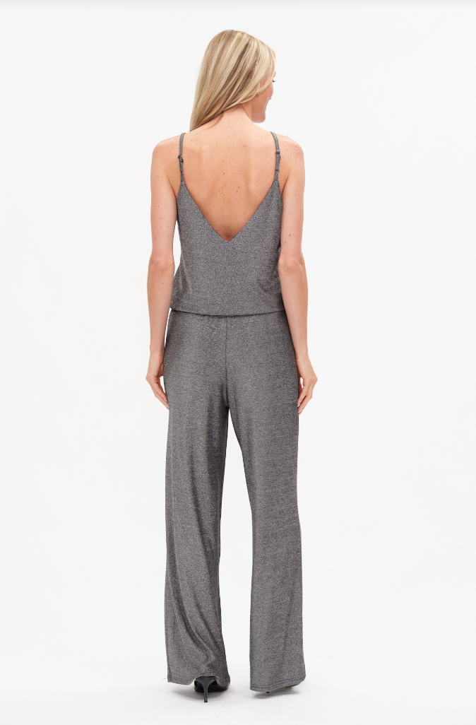 Carol Knit Lurex Jumpsuit