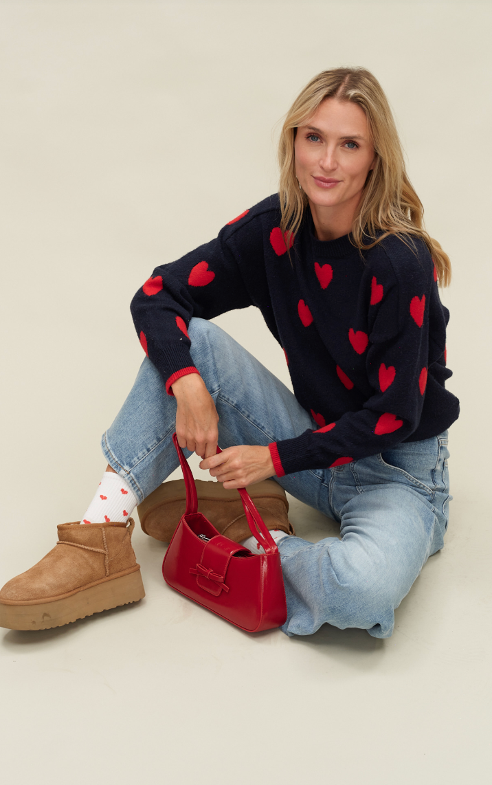 Valentina Heart Sweater