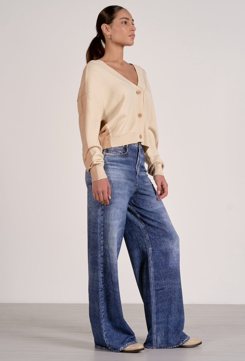 Florence Color Block Cardigan