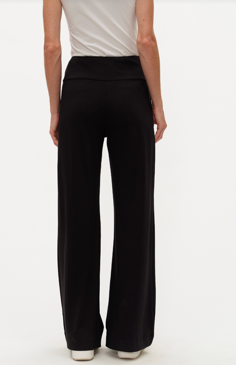Sofia Ruched Waistband Wide Leg Pant