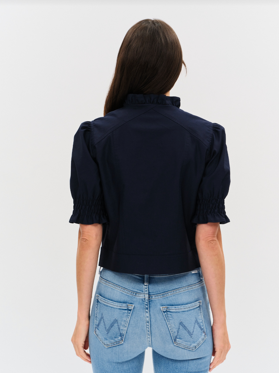 Madison Ruffle Puff Sleeve Jacket
