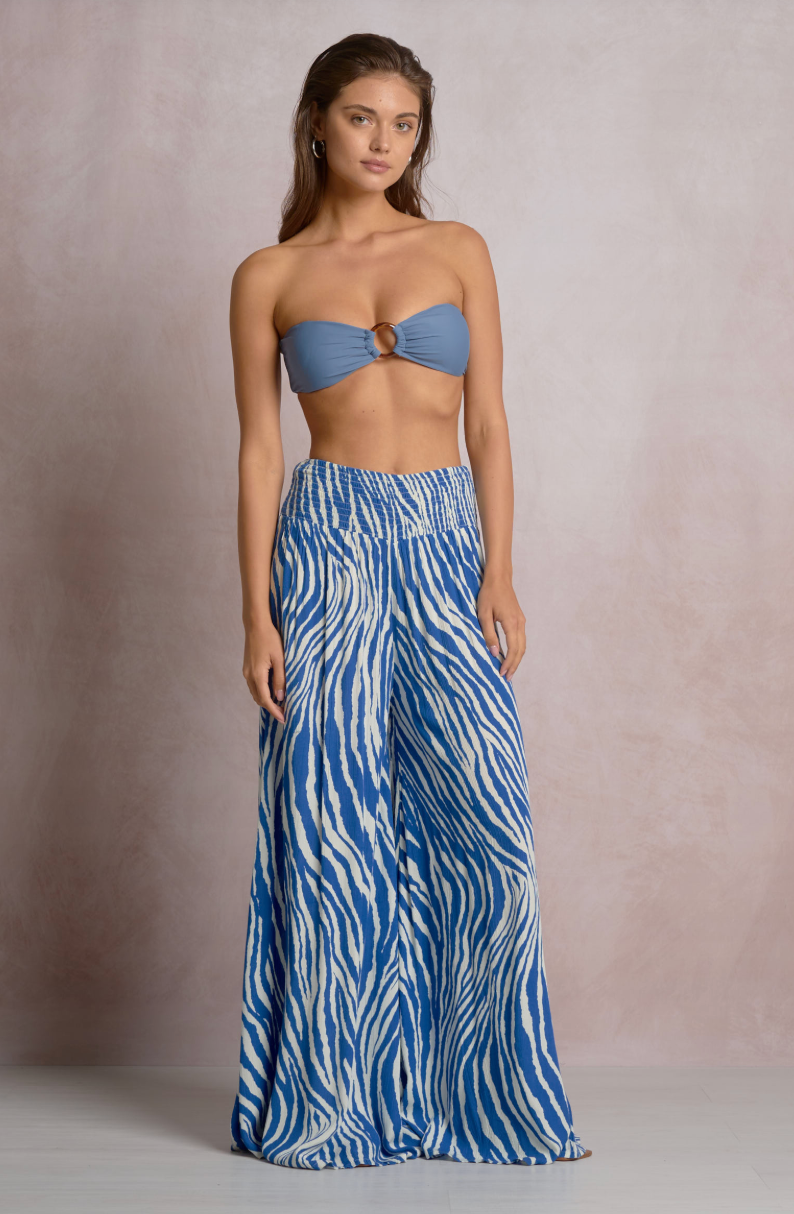 Alani Zebra Print Woven Pant
