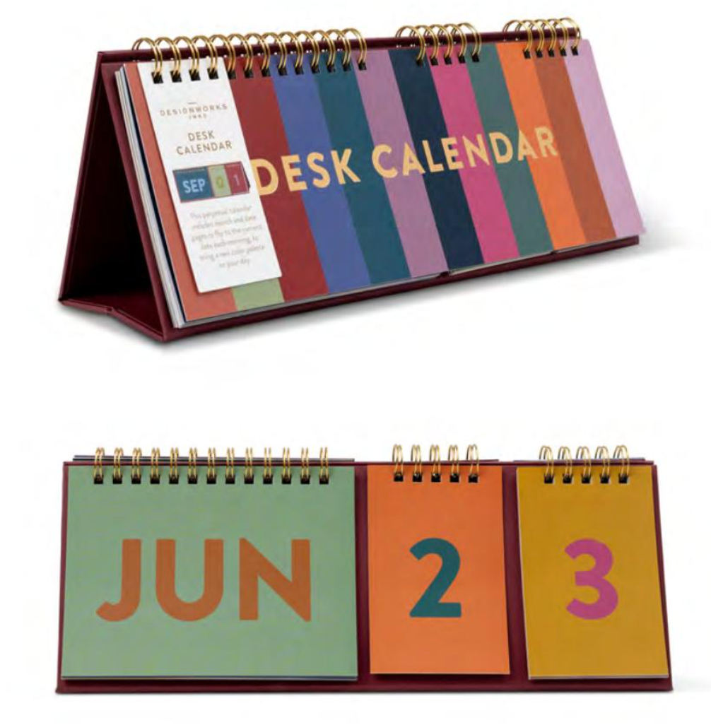 Perpetual Desk Calendar