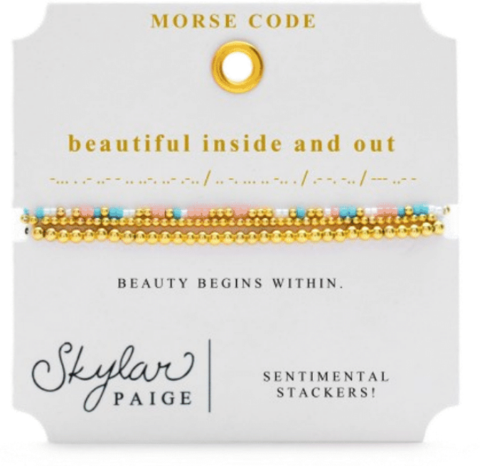 Beautiful Inside and Out Sentimental Stackers
