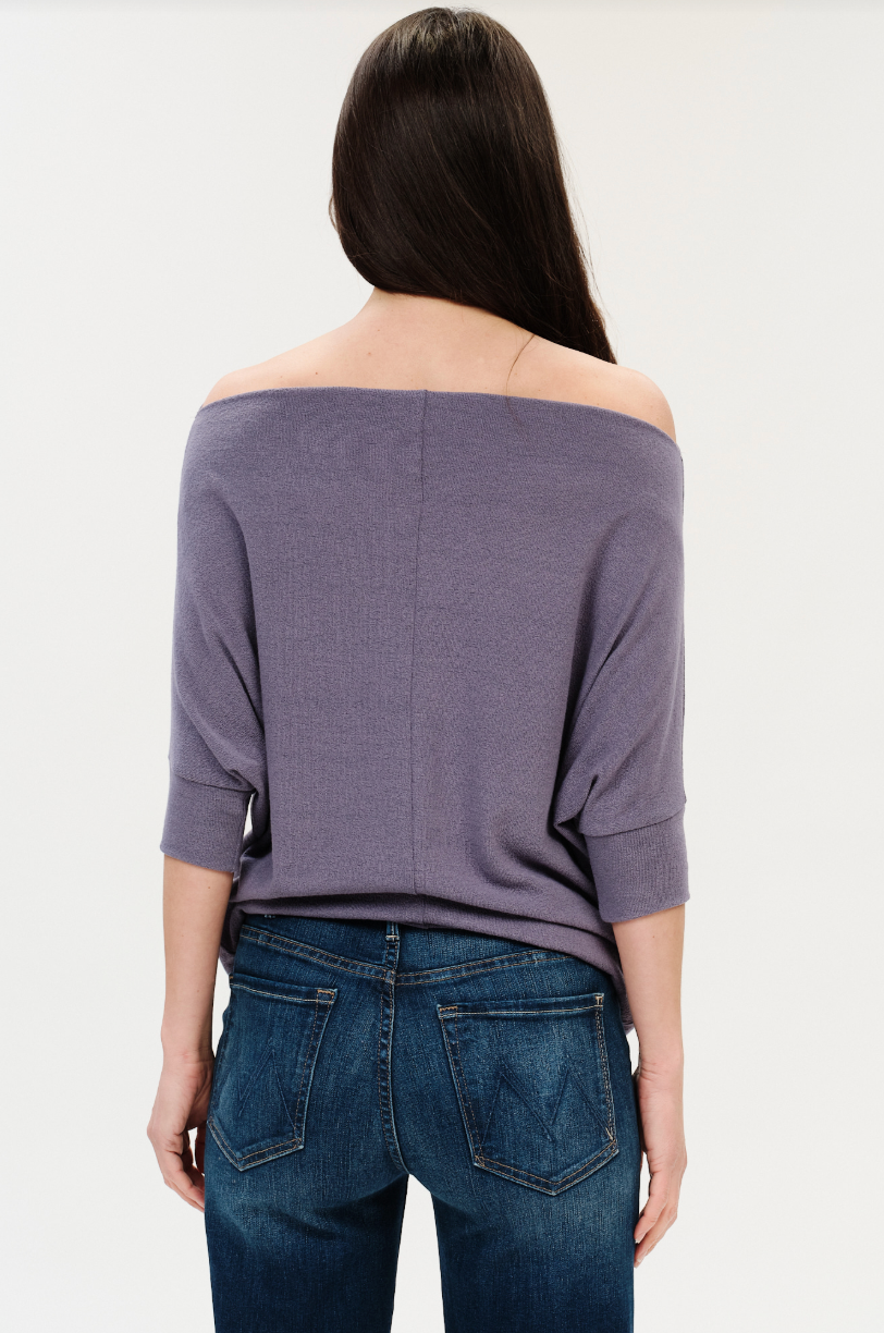 Maci Short Sleeve Convertible Knit Top