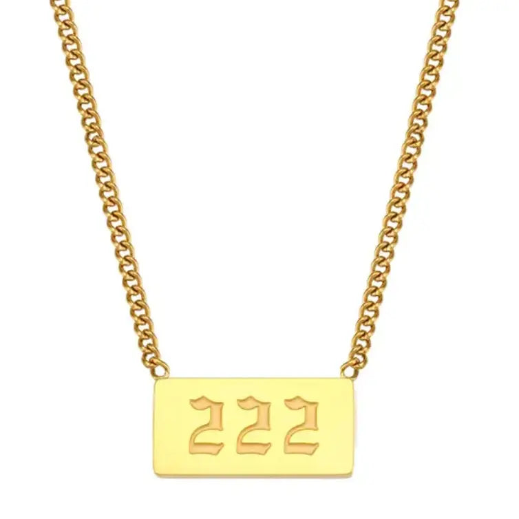 Angel Number Layering Necklace