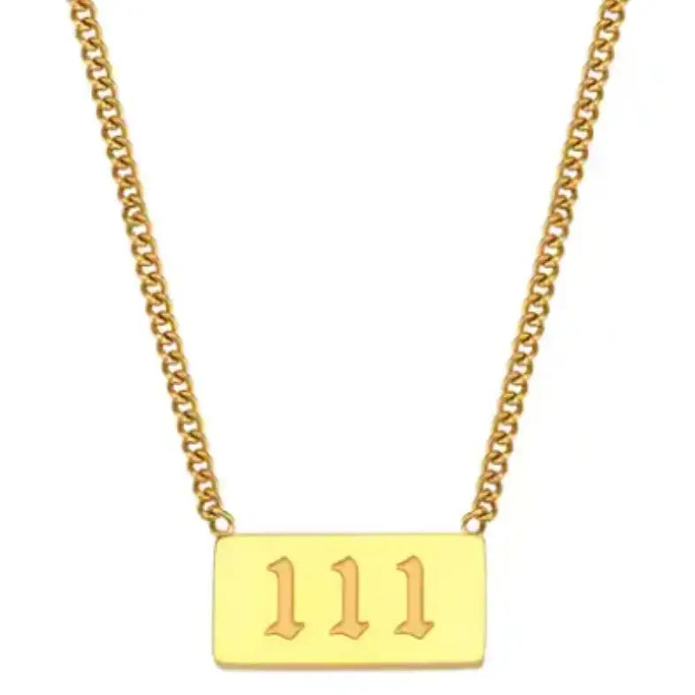 Angel Number Layering Necklace