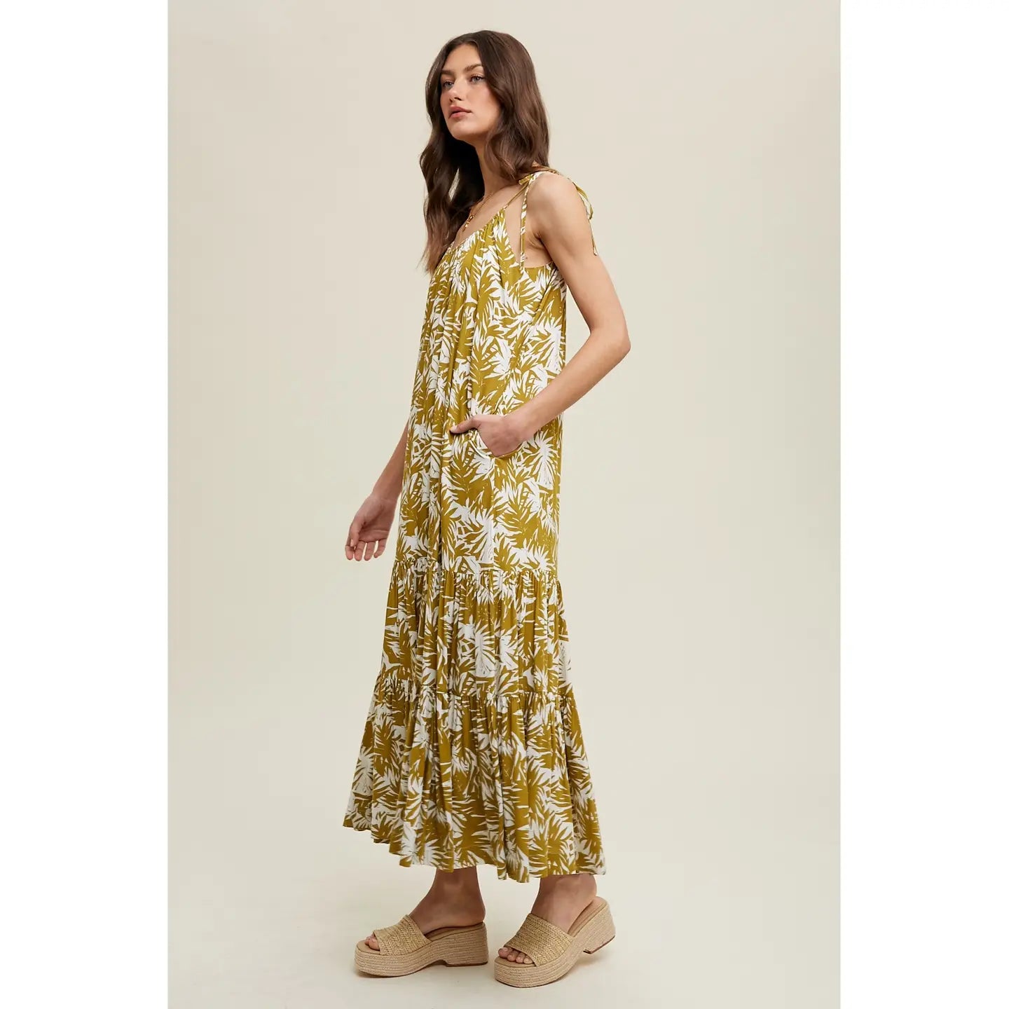 Leilani Tropical Maxi Dress