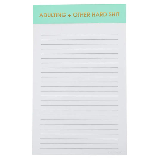 Adulting Lined Notepad