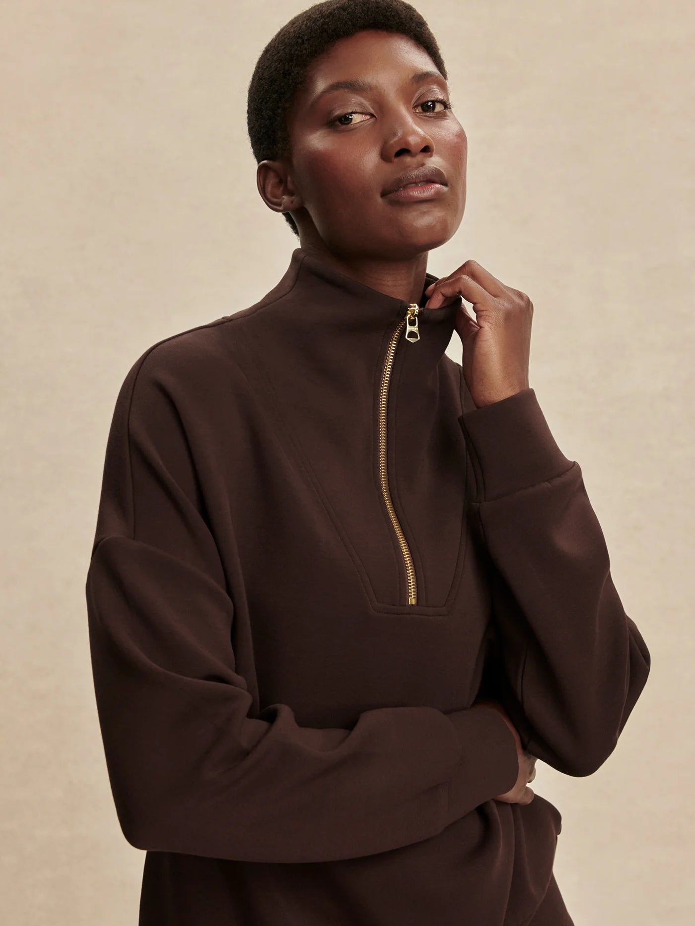 Hawley Half Zip Sweat
