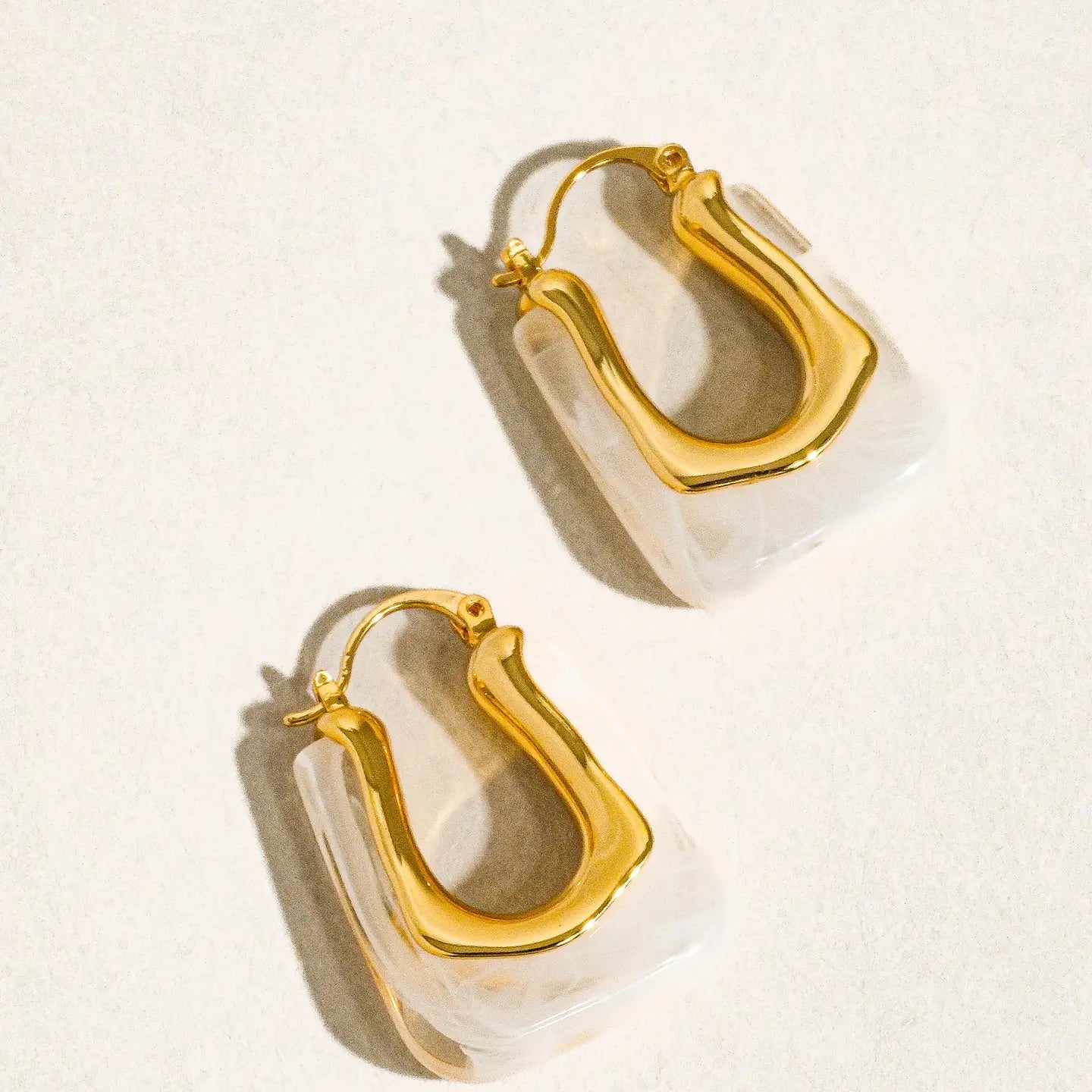 U-Shaped Boho Hoop Earring