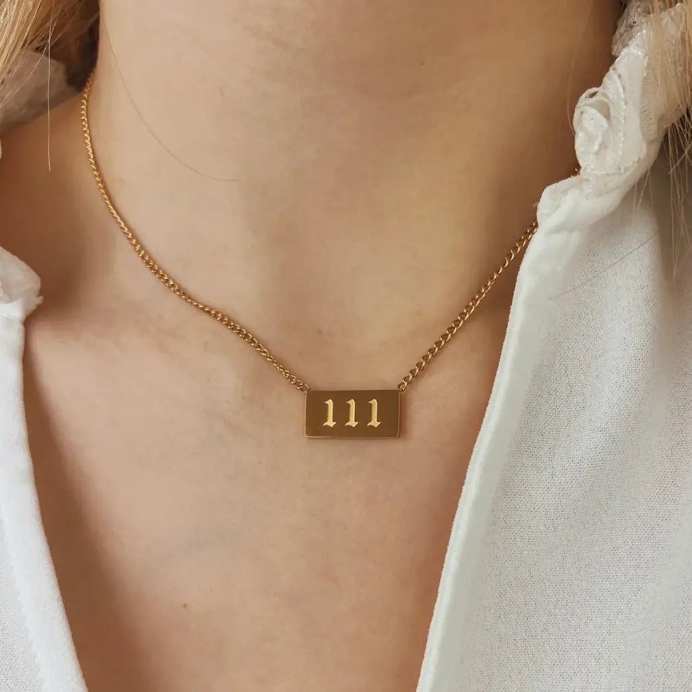 Angel Number Layering Necklace