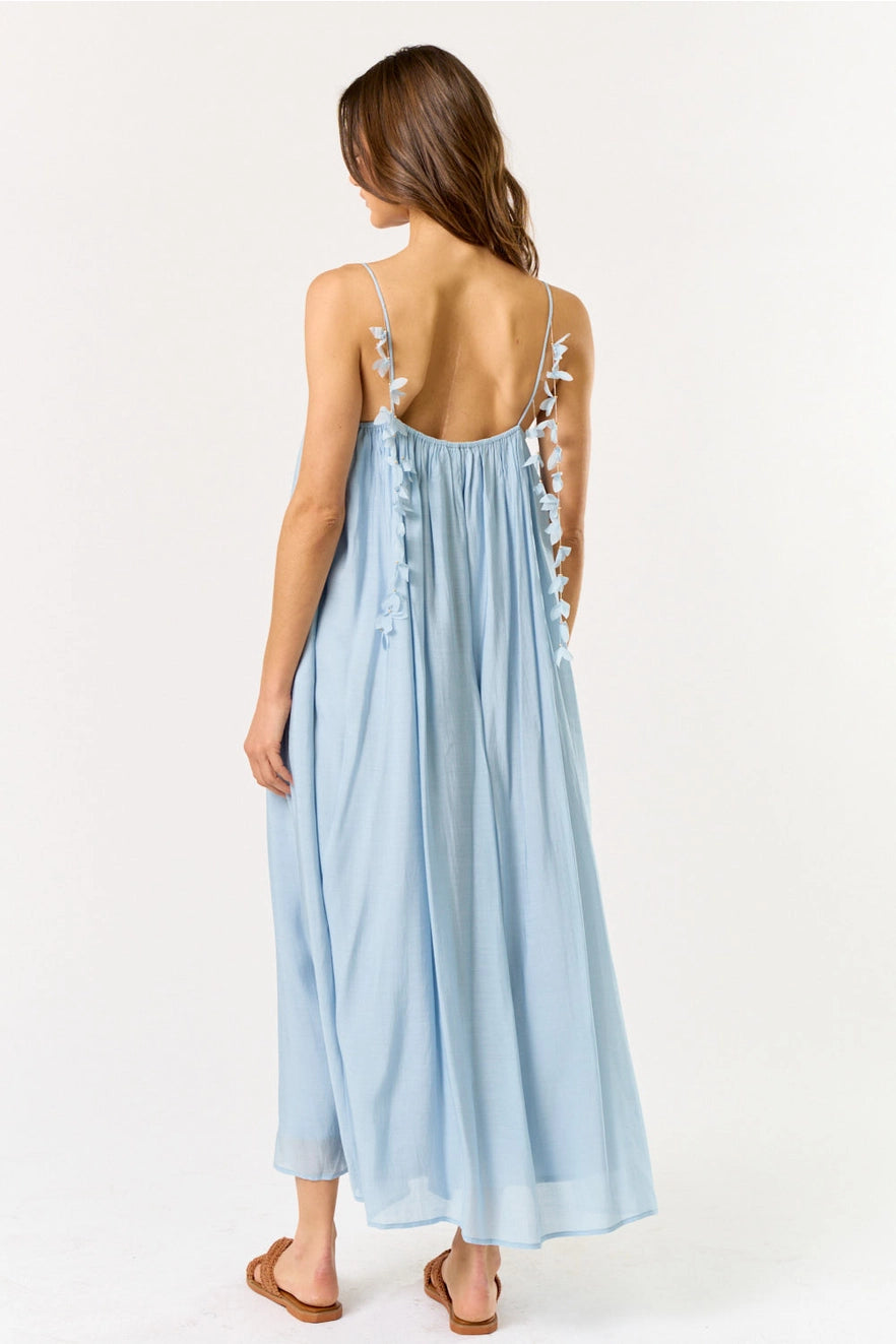 Carolina Floral Strap Maxi Dress