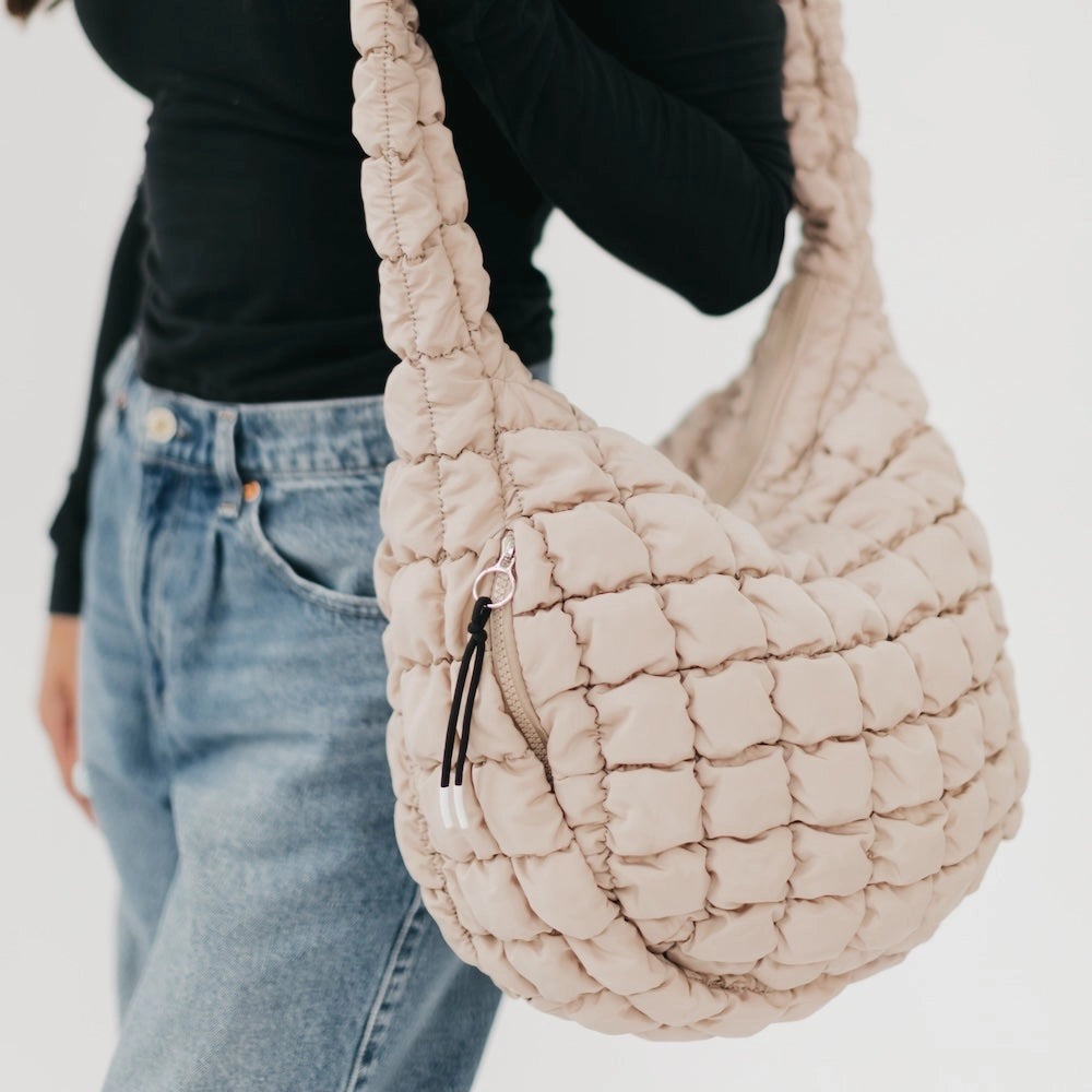 Quilted Hobo Tote