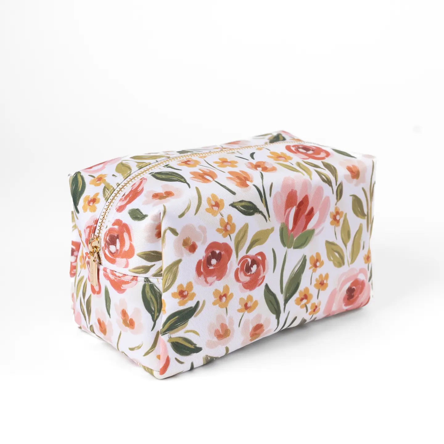 Floral Cosmetic Bag
