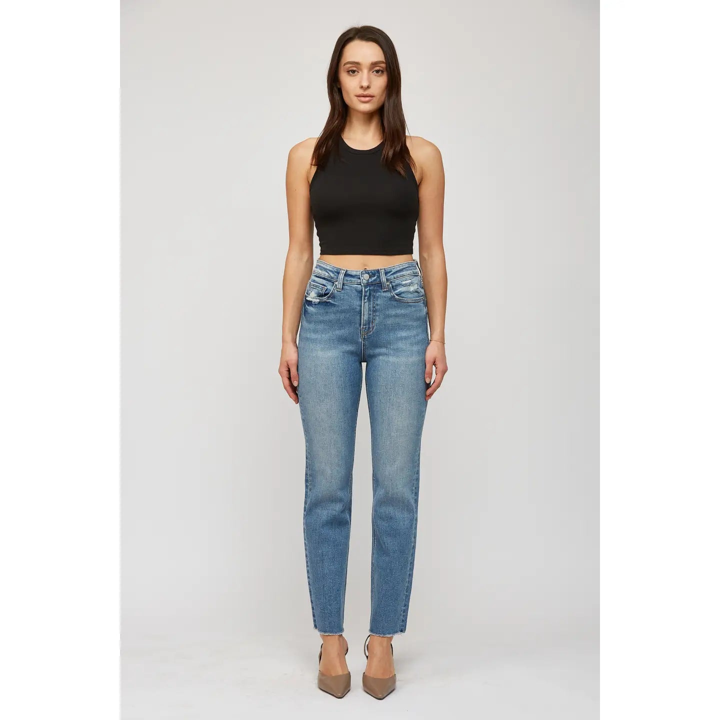 Kiara Super High Rise Straight Leg