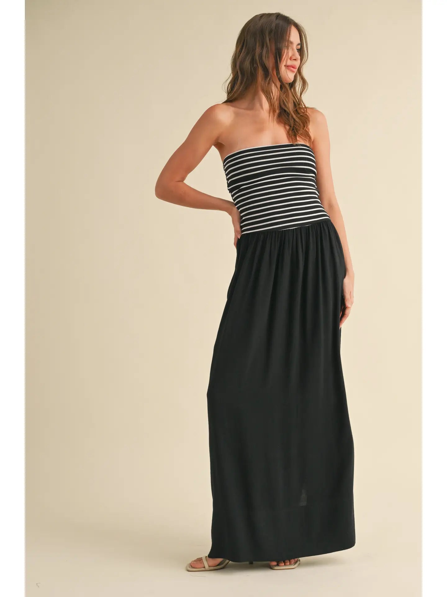 Khloe Strapless Maxi Dress