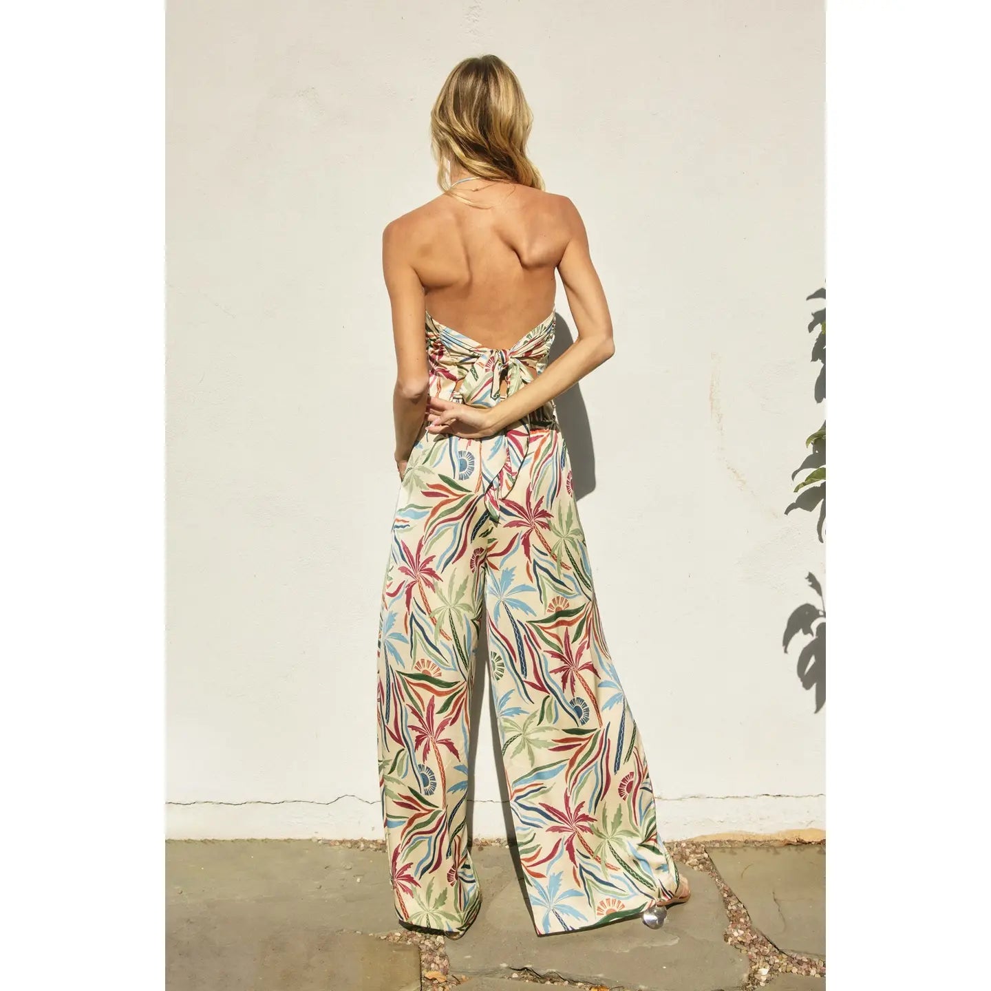 Karina Tie Back Crop Top