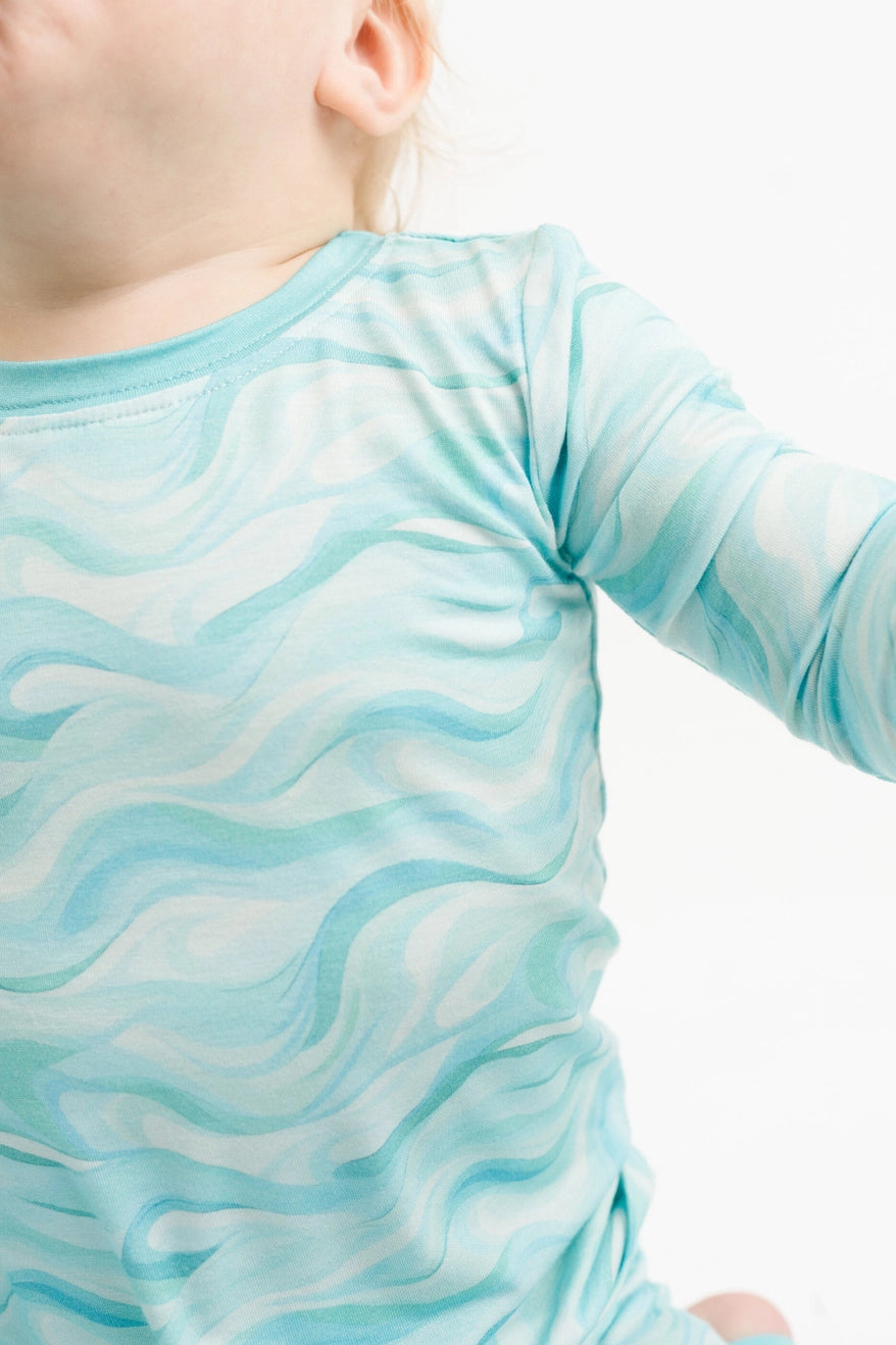 Ocean Wave Bamboo Set