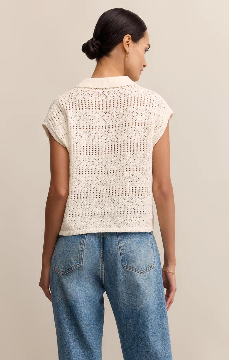 Rosemary Cotton Sweater Top