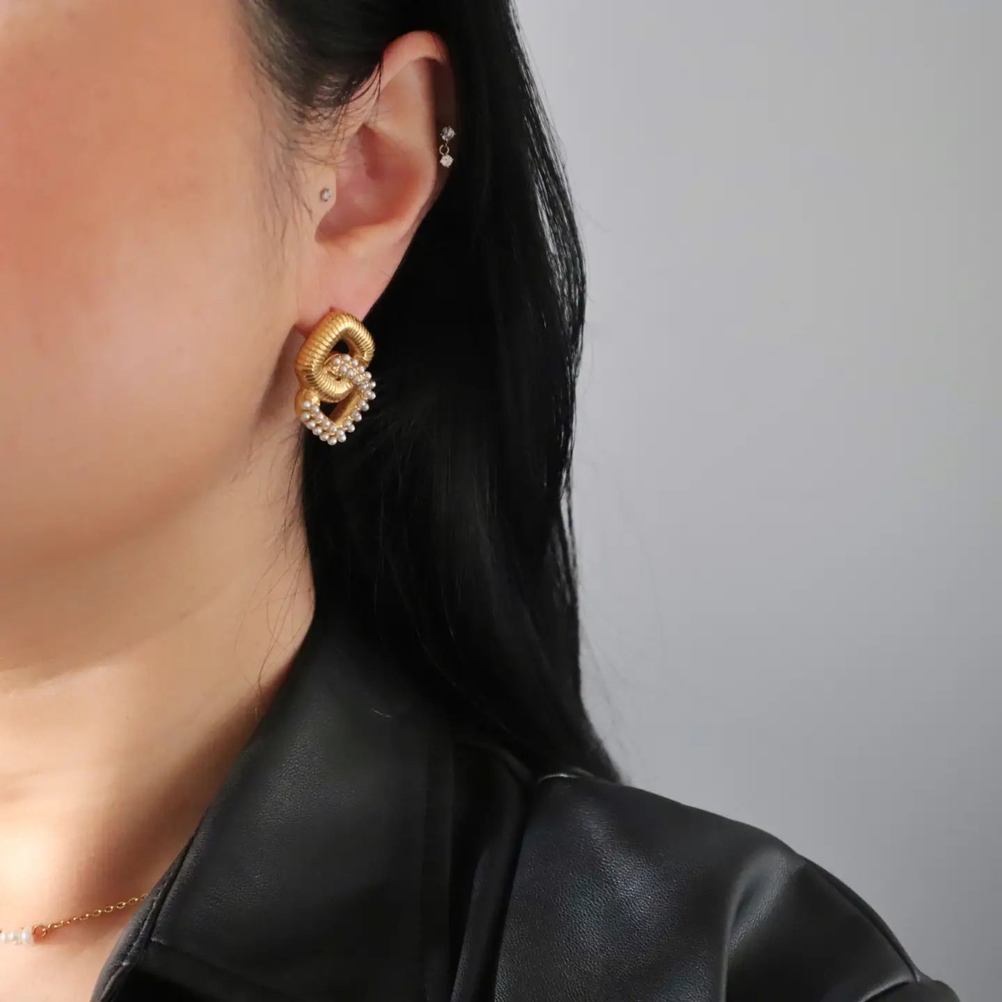 Statement Pearl Earrings