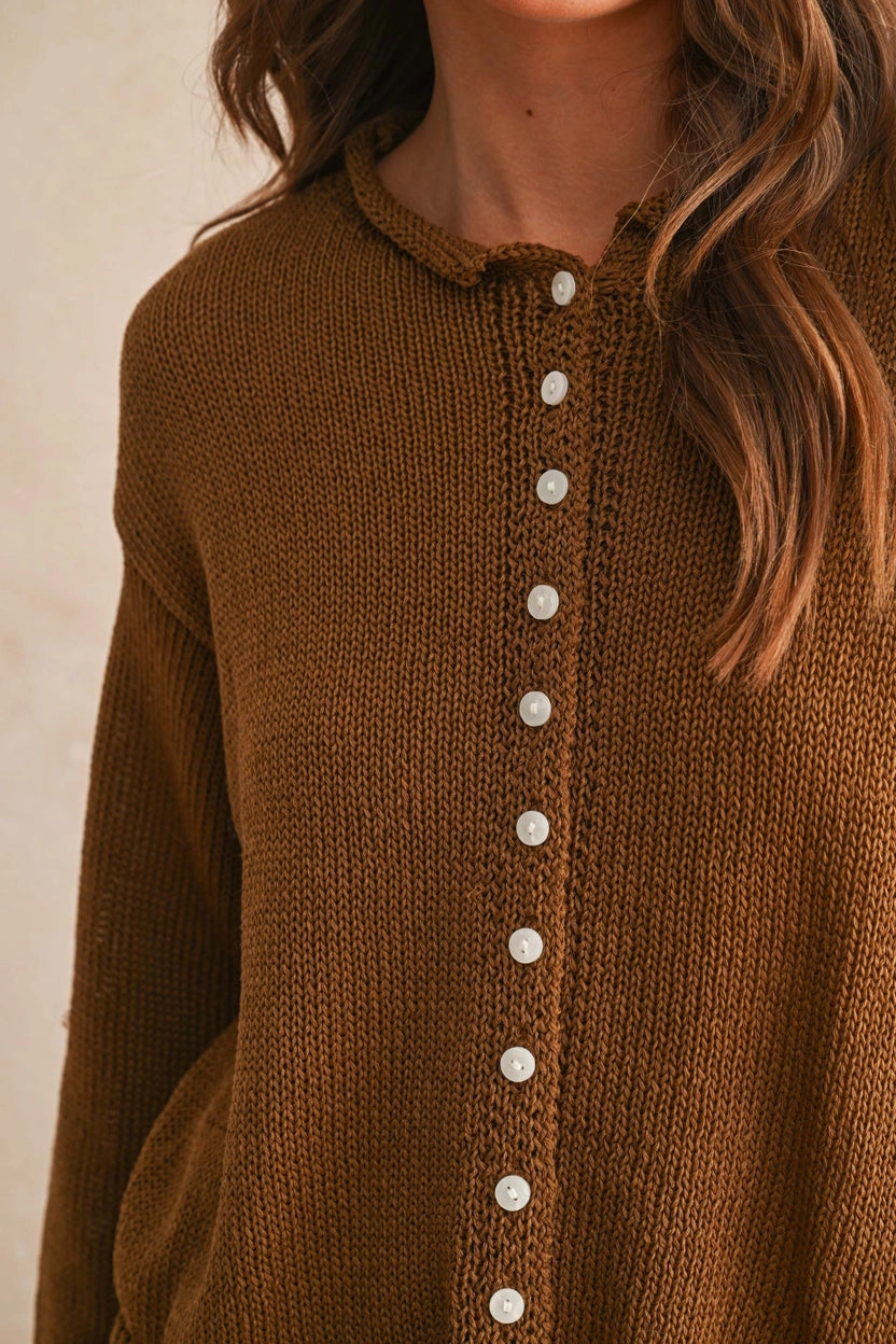 Sterling Button Front Cardigan